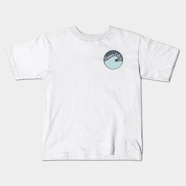 Ocean City Kids T-Shirt by The Letters mdn